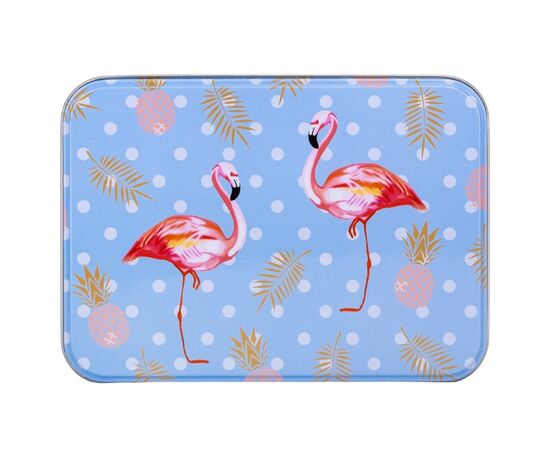 Набор из 3 металлических коробок "Фламинго", изображение 3 ᐒ купить на  ❤ Like7km.com.ua