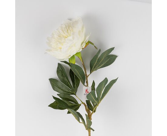 Искусственные пионы, белые, 91 см, изображение 2 ᐒ купить на  ❤ Like7km.com.ua