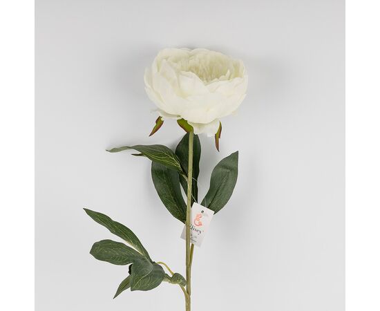 Искусственные пионы, белые, 80 см, изображение 2 ᐒ купить на  ❤ Like7km.com.ua