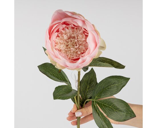 Искусственные пионы, розовые, 80 см, изображение 3 ᐒ купить на  ❤ Like7km.com.ua