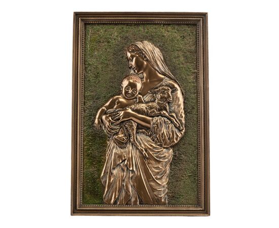 Картина-барельеф "Дева Мария с младенцем", 23 см VERONESE ᐒ купить на  ❤ Like7km.com.ua
