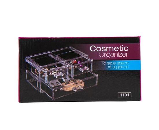 Органайзер для косметики "Злата", 11,5*18,5*9,5 см, изображение 4 ᐒ купить на  ❤ Like7km.com.ua