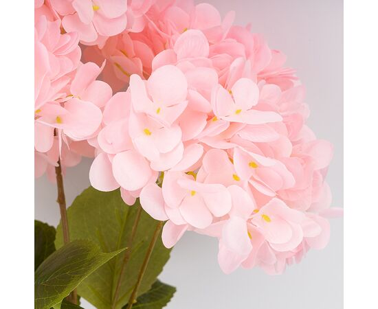 Букет гортензий, 5 бутонов, светло-розовый, 48 см, изображение 2 ᐒ купить на  ❤ Like7km.com.ua