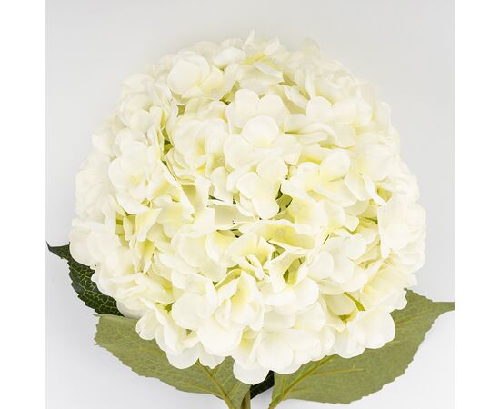 Искусственная гортензия, белая, 93 см, изображение 3 ᐒ купить на  ❤ Like7km.com.ua