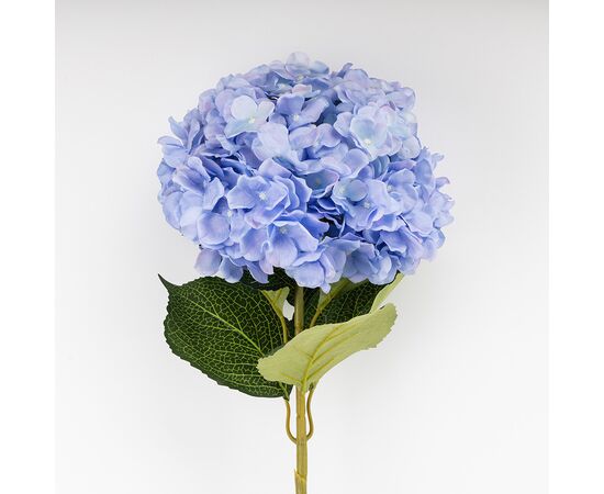 Искусственная гортензия, голубая, 93 см, изображение 2 ᐒ купить на  ❤ Like7km.com.ua