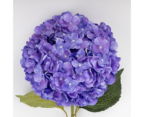Искусственная гортензия, синяя, 93 см, изображение 3 ᐒ купить на  ❤ Like7km.com.ua