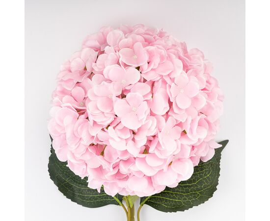 Искусственная гортензия, розовая, 93 см, изображение 3 ᐒ купить на  ❤ Like7km.com.ua