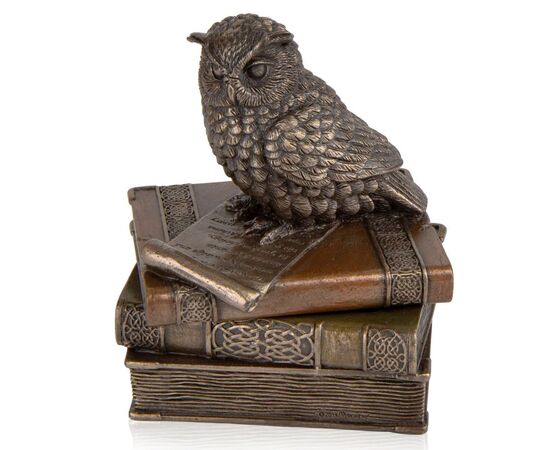 Шкатулка "Мудрая сова" (11 см) VERONESE, изображение 2 ᐒ купить на  ❤ Like7km.com.ua