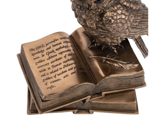 Статуэтка "Мудрая Сова", 16,5 см VERONESE, изображение 3 ᐒ купить на  ❤ Like7km.com.ua