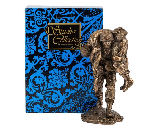 Статуэтка "Военный. Никто не останется позади", 23,5 см VERONESE, изображение 2 ᐒ купить на  ❤ Like7km.com.ua