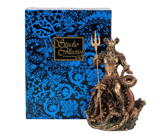 Статуэтка "Посейдон. Обладатель морей", 22 см VERONESE, изображение 2 ᐒ купить на  ❤ Like7km.com.ua