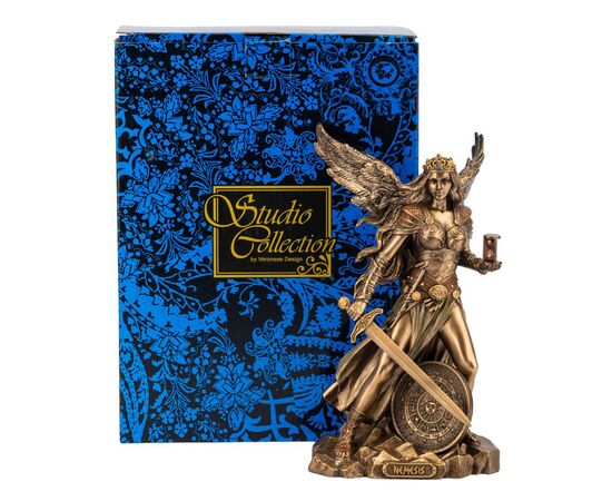 Статуэтка "Немезида. Богиня возмездия и общественного порядка", 22,5 см VERONESE, изображение 2 ᐒ купить на  ❤ Like7km.com.ua