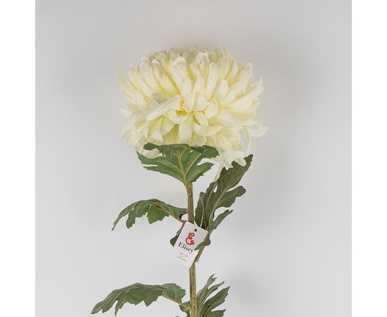 Искусственная хризантема, белая, 91 см, изображение 2 ᐒ купить на  ❤ Like7km.com.ua