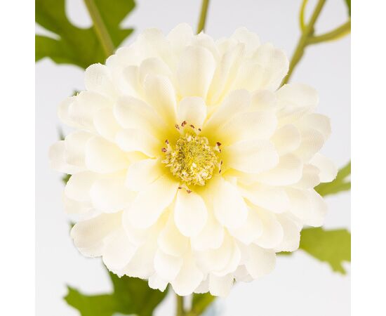 Искусственная хризантема, белая, 55 см СПАСЕННАЯ ПОЗИЦИЯ, изображение 3 ᐒ купить на  ❤ Like7km.com.ua