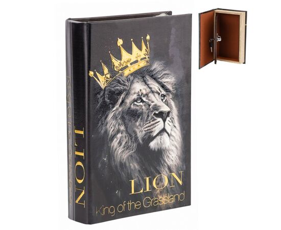 Книга-сейф "Король зверей", изображение 5 ᐒ купить на  ❤ Like7km.com.ua