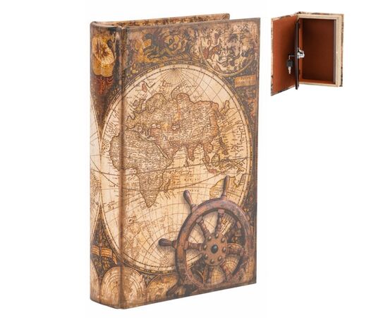 Книга-сейф "Карта мира", изображение 5 ᐒ купить на  ❤ Like7km.com.ua
