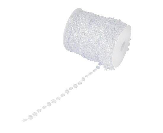 Гирлянда из кристаллов, прозрачная, 15 м, изображение 4 ᐒ купить на  ❤ Like7km.com.ua