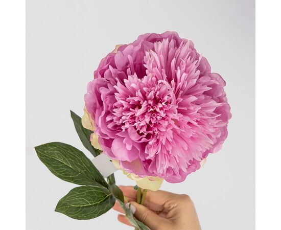 Искусственные пионы, лиловые, 82 см, изображение 3 ᐒ купить на  ❤ Like7km.com.ua