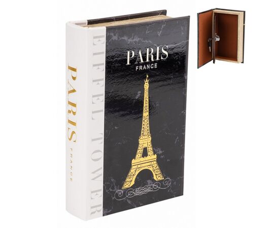 Книга-сейф "Париж", изображение 5 ᐒ купить на  ❤ Like7km.com.ua