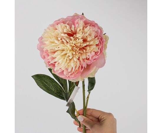 Искусственные пионы, розовые, 83 см, изображение 3 ᐒ купить на  ❤ Like7km.com.ua