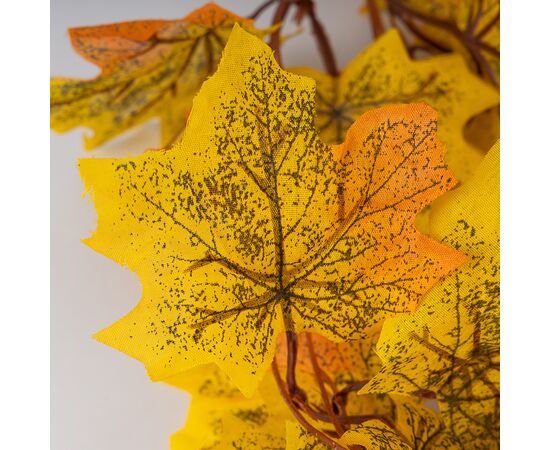 Гирлянда "Кленовые листья", 240 см, изображение 5 ᐒ купить на  ❤ Like7km.com.ua