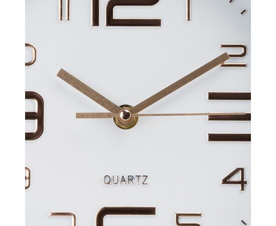 Часы "Зенит", бело-бронзовые, 20 см, изображение 2 ᐒ купить на  ❤ Like7km.com.ua