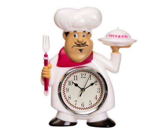 Часы "Приветливый повар", изображение 2 ᐒ купить на  ❤ Like7km.com.ua