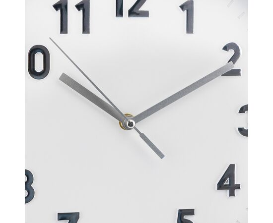 Часы "Небесные черты", бело-серые, 30 см., изображение 2 ᐒ купить на  ❤ Like7km.com.ua