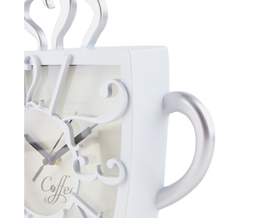 Часы "Чашка, белые", изображение 2 ᐒ купить на  ❤ Like7km.com.ua