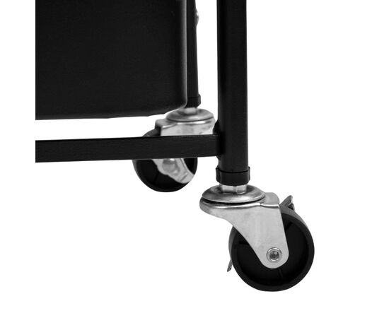 Этажерка металлическая "Пространство", черная, изображение 6 ᐒ купить на  ❤ Like7km.com.ua