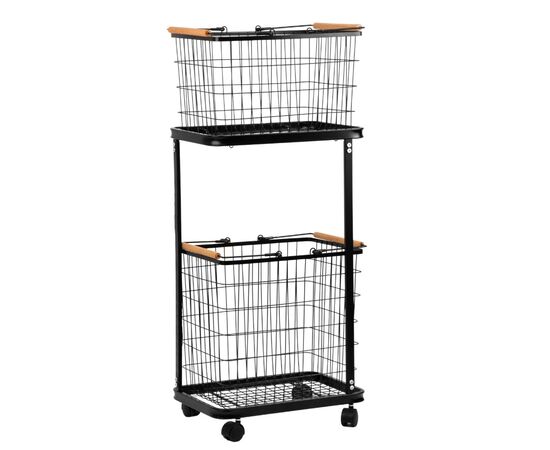 Этажерка металлическая "Гармония Порядка", черная, изображение 4 ᐒ купить на  ❤ Like7km.com.ua