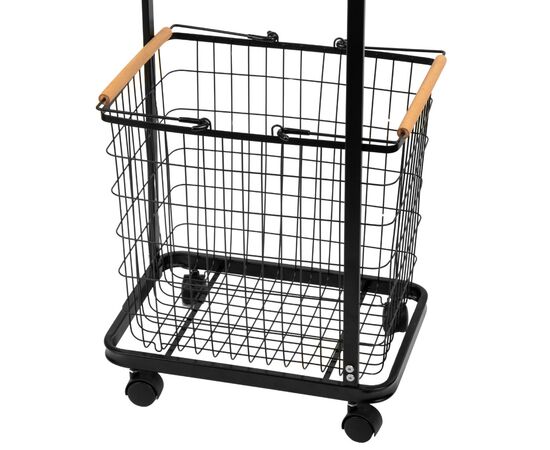 Этажерка металлическая "Гармония Порядка", черная, изображение 6 ᐒ купить на  ❤ Like7km.com.ua