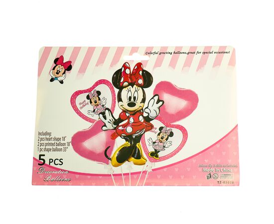 Набор воздушных шаров "Микки" *рандомный выбор дизайна, изображение 2 ᐒ купить на  ❤ Like7km.com.ua