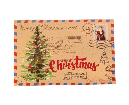 Серия открыток "Рождественские листы", 6 видов, изображение 2 ᐒ купить на  ❤ Like7km.com.ua