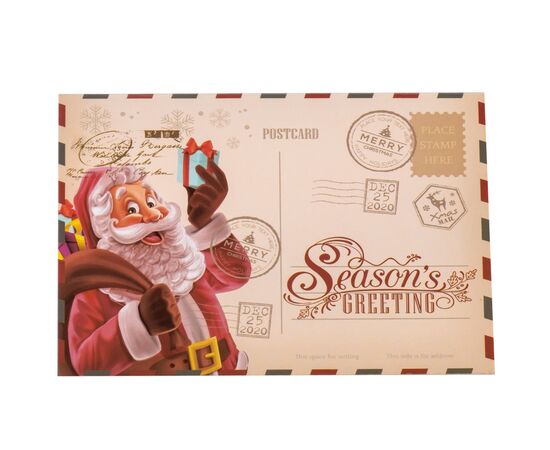 Серия открыток "Рождественские листы", 6 видов, изображение 8 ᐒ купить на  ❤ Like7km.com.ua