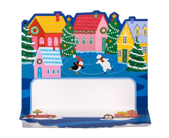 Серия открыток "Веселых праздников", 4 вида, изображение 2 ᐒ купить на  ❤ Like7km.com.ua