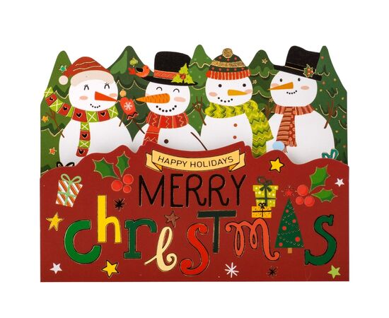 Серия открыток "Веселых праздников", 4 вида, изображение 3 ᐒ купить на  ❤ Like7km.com.ua