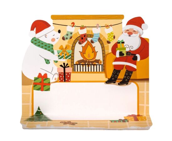 Серия открыток "Веселых праздников", 4 вида, изображение 7 ᐒ купить на  ❤ Like7km.com.ua