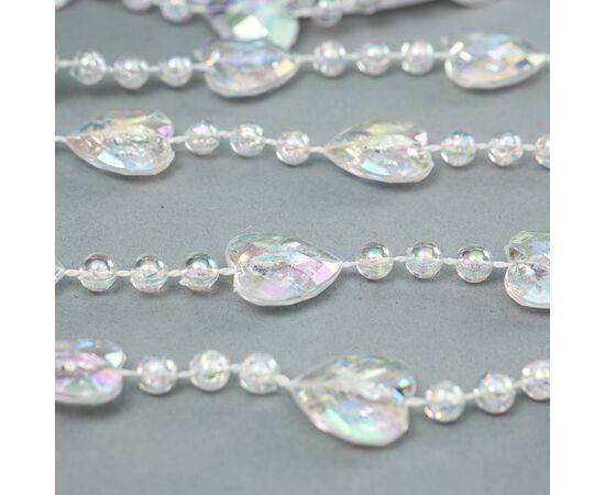 Хрусталики "Сердце", 15 метров, изображение 2 ᐒ купить на  ❤ Like7km.com.ua