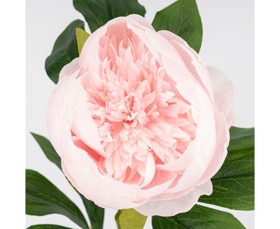 Искусственный пион, нежно-розовый, 70 см, изображение 3 ᐒ купить на  ❤ Like7km.com.ua