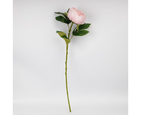 Искусственный пион, нежно-розовый, 70 см, изображение 4 ᐒ купить на  ❤ Like7km.com.ua