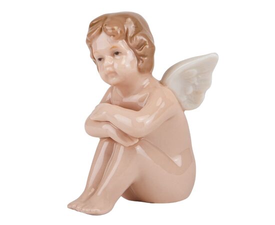 Фарфоровая фигурка "Ангелочек" (8 см) 2 вида, изображение 2 ᐒ купить на  ❤ Like7km.com.ua