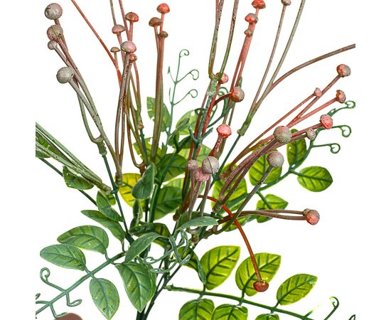 Цветки искусственные, красные 38см, изображение 2 ᐒ купить на  ❤ Like7km.com.ua