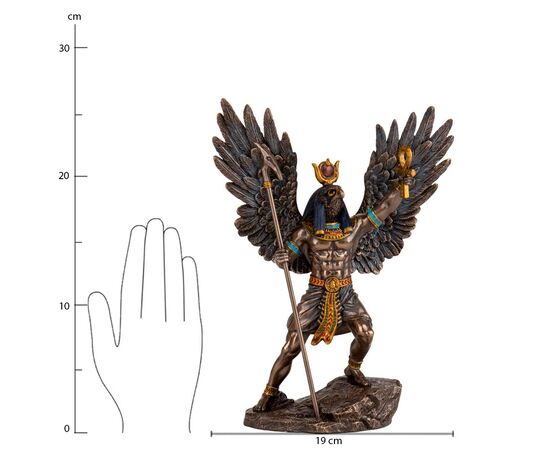 Статуэтка "Египетский бог", 26 см VERONESE, изображение 6 ᐒ купить на  ❤ Like7km.com.ua