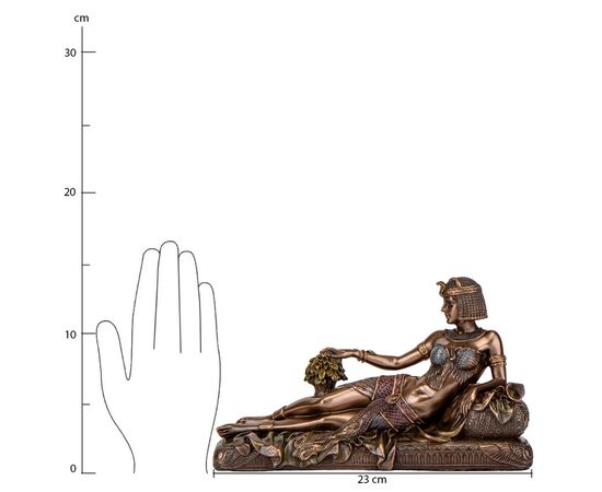 Статуэтка "Клеопатра", 14 см VERONESE, изображение 6 ᐒ купить на  ❤ Like7km.com.ua