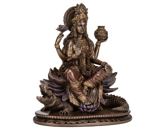 Статуэтка "Ганга - индуистская богиня", 20 см VERONESE, изображение 3 ᐒ купить на  ❤ Like7km.com.ua