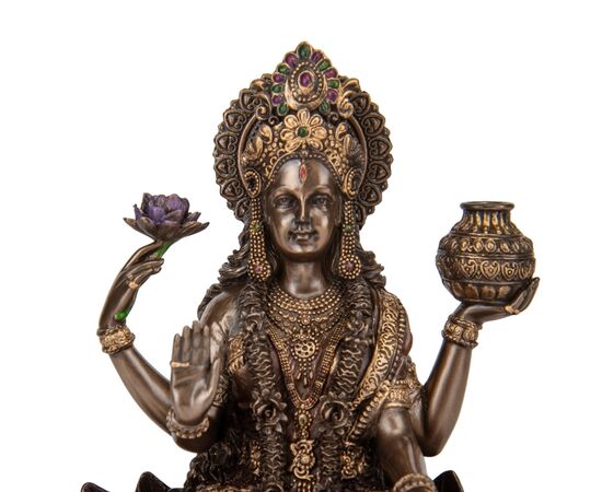 Статуэтка "Ганга - индуистская богиня", 20 см VERONESE, изображение 4 ᐒ купить на  ❤ Like7km.com.ua