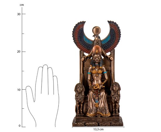 Статуэтка "Сехмет – богиня войны", 27 см VERONESE, изображение 7 ᐒ купить на  ❤ Like7km.com.ua