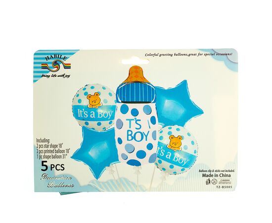 Набор воздушных шаров "Малыш" *рандомный выбор дизайна, изображение 2 ᐒ купить на  ❤ Like7km.com.ua