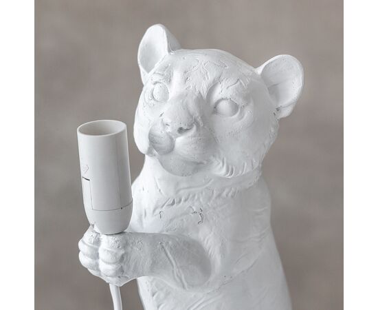 Лампа "Белый тигр", белая, изображение 3 ᐒ купить на  ❤ Like7km.com.ua